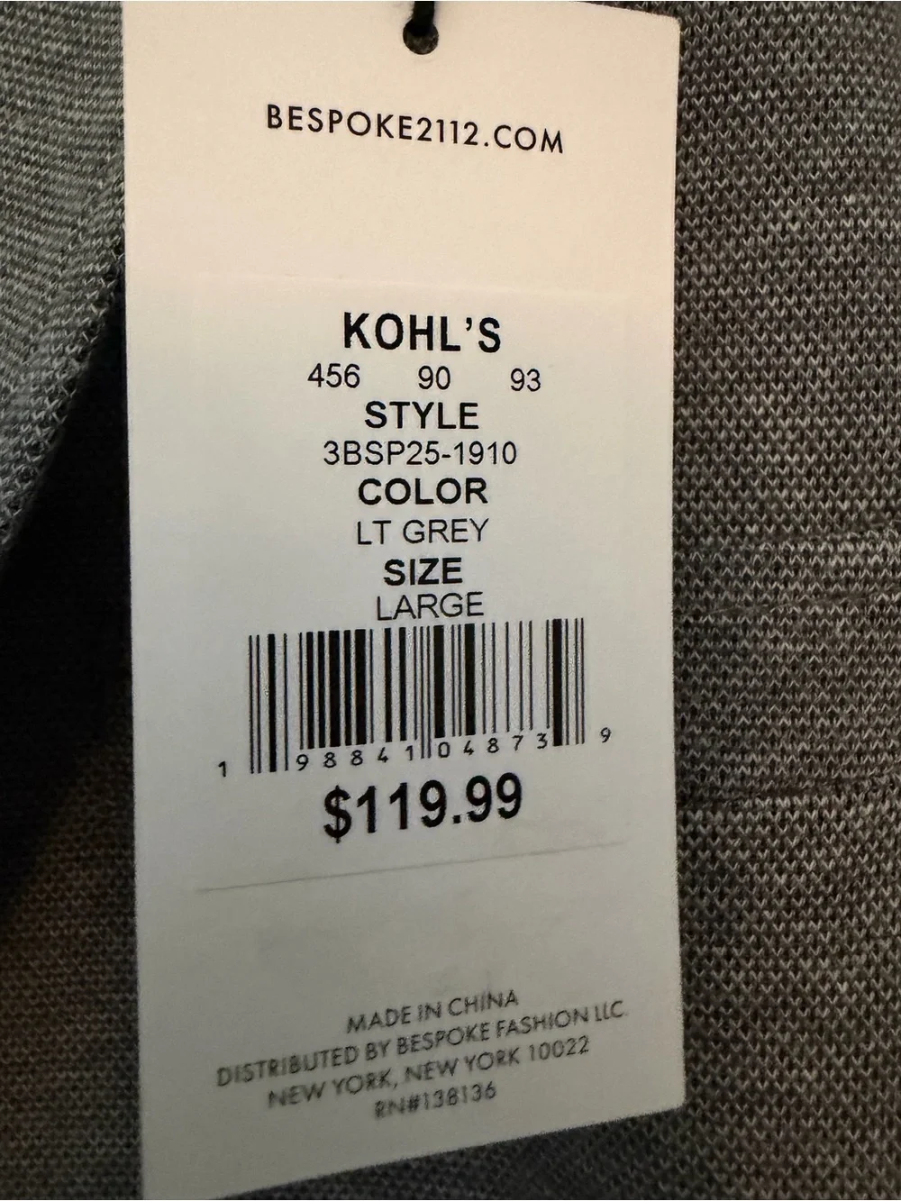 Gray Single-Breasted Blazer - Casual Knit Sport Coat